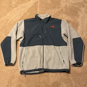 North face zip-up fleece jacket